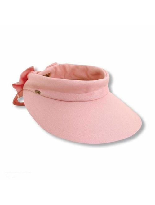 Scala Women's Visor Hat With Big Brim