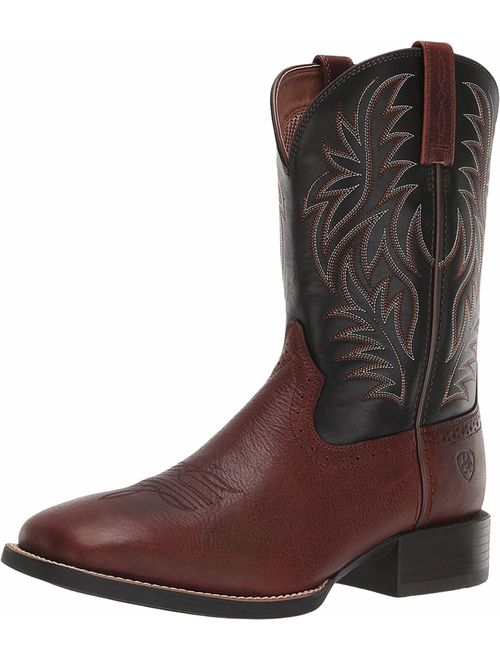 ARIAT Men's Sport Wide Square Toe Western Boot