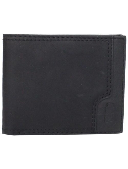 Men's Rfid Security Blocking Traveler Wallet