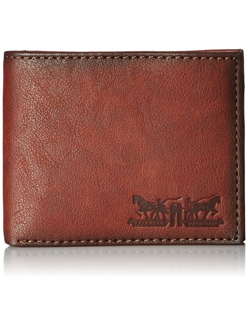 Levi's Men's Rfid Security Blocking Traveler Wallet