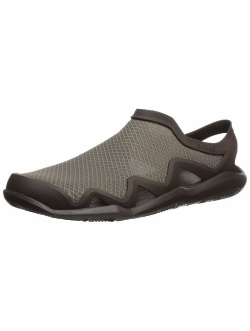 Crocs Men's Swiftwater Mesh Wave Sandal Water Shoe