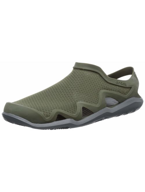 Crocs Men's Swiftwater Mesh Wave Sandal Water Shoe