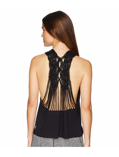 Free People Womens Wilder Cotton Crochet Tank Top