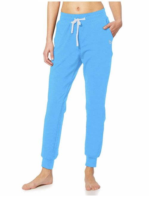 BALEAF Women's Active Yoga Sweatpants Workout Joggers Pants Cotton Lounge Sweat Pants with Pockets