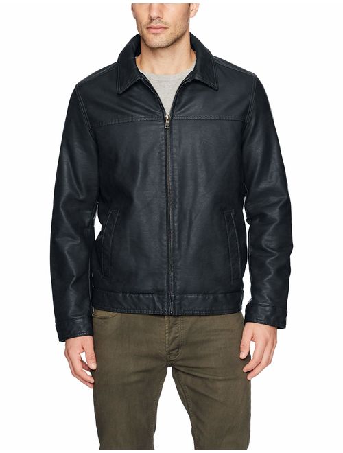 Buy Tommy Hilfiger Men's Classic Faux Leather Jacket online | Topofstyle