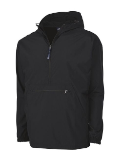 Charles River Apparel Pack-N-Go Wind & Water-Resistant Pullover (Reg/Ext Sizes)