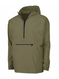 Charles River Apparel Pack-N-Go Wind & Water-Resistant Pullover (Reg/Ext Sizes)