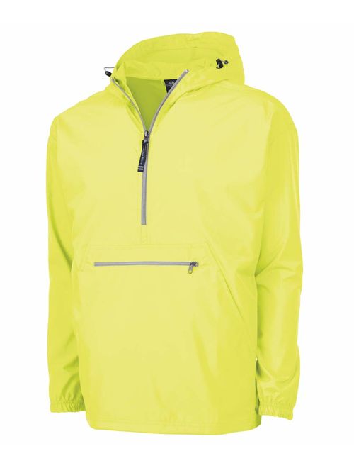 Charles River Apparel Pack-N-Go Wind & Water-Resistant Pullover (Reg/Ext Sizes)