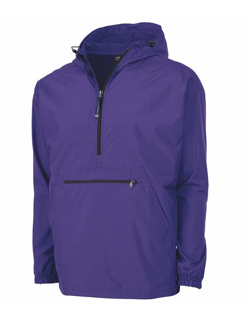 Charles River Apparel Pack-N-Go Wind & Water-Resistant Pullover (Reg/Ext Sizes)