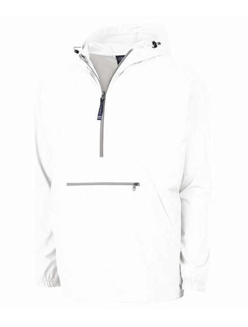 Charles River Apparel Pack-N-Go Wind & Water-Resistant Pullover (Reg/Ext Sizes)