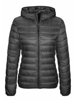 Wantdo Women's Hooded Packable Ultra Light Weight Short Down Jacket