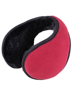 Unisex Sherpa Fleece Lined Winter Earmuffs Ear Warmers