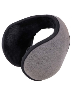 Unisex Sherpa Fleece Lined Winter Earmuffs Ear Warmers