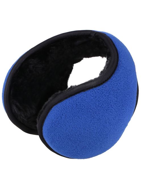 Unisex Sherpa Fleece Lined Winter Earmuffs Ear Warmers