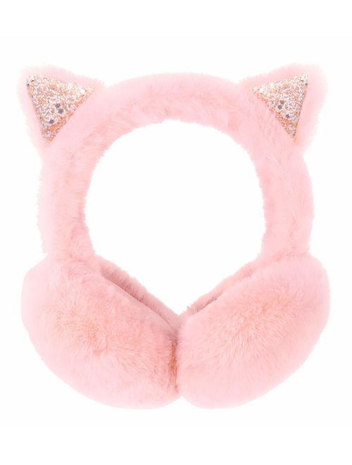 Simplicity Women's Winter Warm and Cute Ear Warmers Outdoor Earmuffs