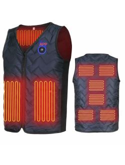 Heating Electric Vest USB Charging Heated Vest Cold-Proof Heating Clothes Washable (Battery Not Included)