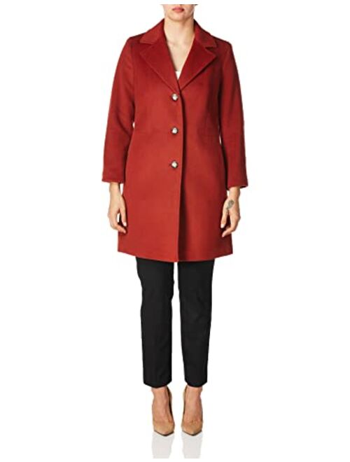 Calvin Klein Women's Classic Cashmere Wool Blend Coat