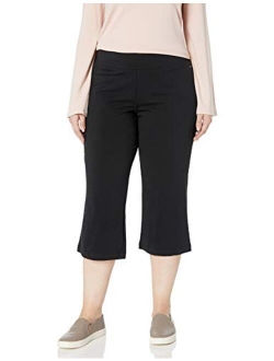 Women's Slim Capri Flare Athletic Pant