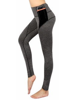 Neonysweets Women's Workout Leggings Phone Pocket Running Yoga Pants