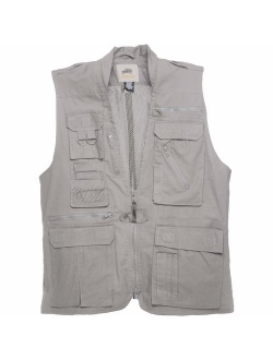 Humvee Cotton Safari Vest with Extra Pockets