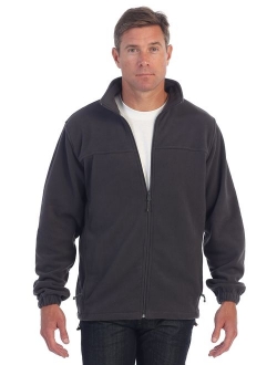 Mens Full Zip Polar Fleece Jacket