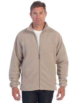 Mens Full Zip Polar Fleece Jacket