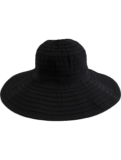 Women's Ribbon Large Brim Hat
