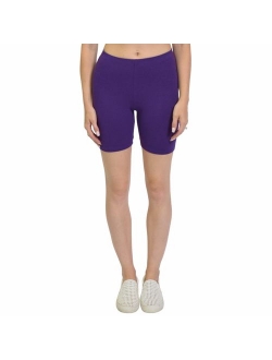 Stretch Is Comfort Bike Shorts for Girls and Women | Women's Athletic Workout Shorts | Cotton | SM-5XL