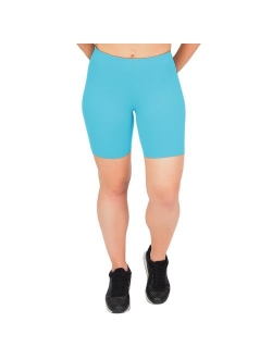 Stretch Is Comfort Bike Shorts for Girls and Women | Women's Athletic Workout Shorts | Cotton | SM-5XL