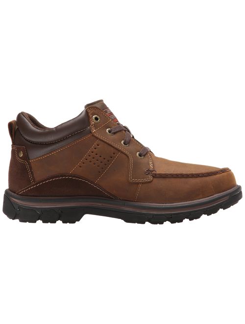 Skechers men's segment melego leather cheap chukka