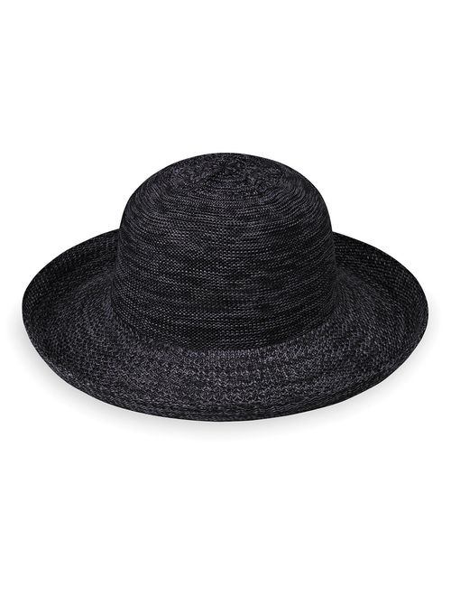 Wallaroo Hat Company Women's Victoria Sun Hat - Ultra Lightweight, Packable, Broad Brim, Modern Style, Designed in Australia