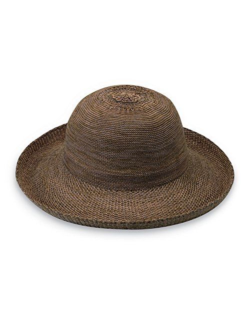 Wallaroo Hat Company Women's Victoria Sun Hat - Ultra Lightweight, Packable, Broad Brim, Modern Style, Designed in Australia