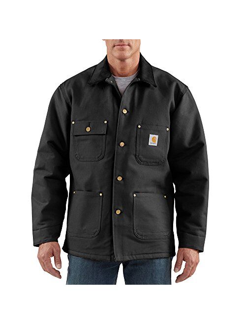 Carhartt Men's Duck Chore Coat Blanket Lined C001