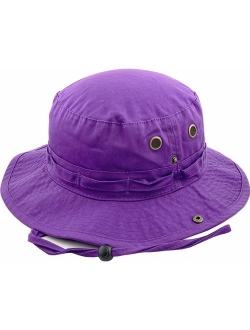 KBETHOS Unisex Washed Cotton Bucket Hat Summer Outdoor Cap