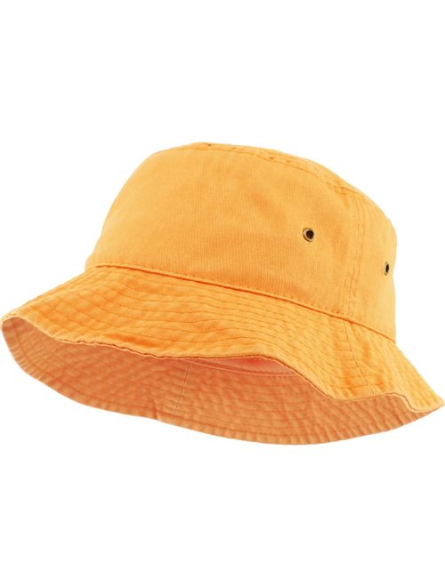 KBETHOS Unisex Washed Cotton Bucket Hat Summer Outdoor Cap