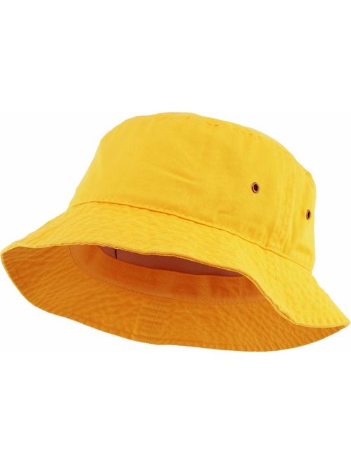 KBETHOS Unisex Washed Cotton Bucket Hat Summer Outdoor Cap