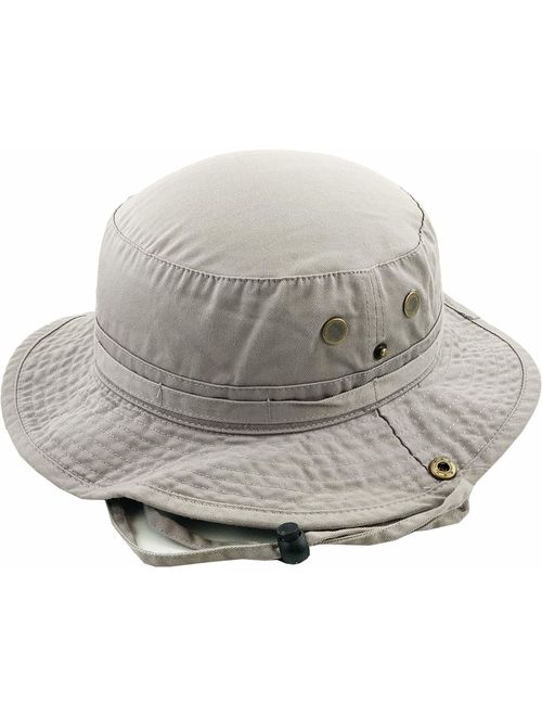 KBETHOS Unisex Washed Cotton Bucket Hat Summer Outdoor Cap