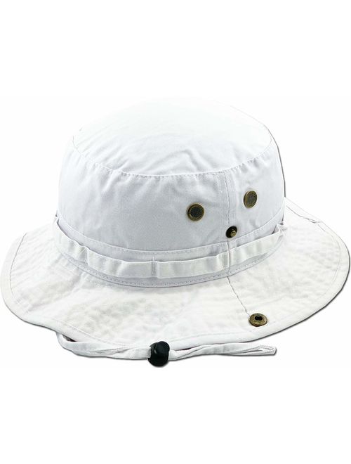 KBETHOS Unisex Washed Cotton Bucket Hat Summer Outdoor Cap