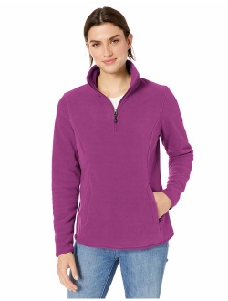 Women's Quarter-Zip Polar Fleece Pullover Jacket