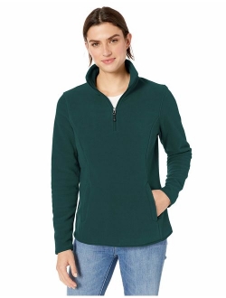 Women's Quarter-Zip Polar Fleece Pullover Jacket