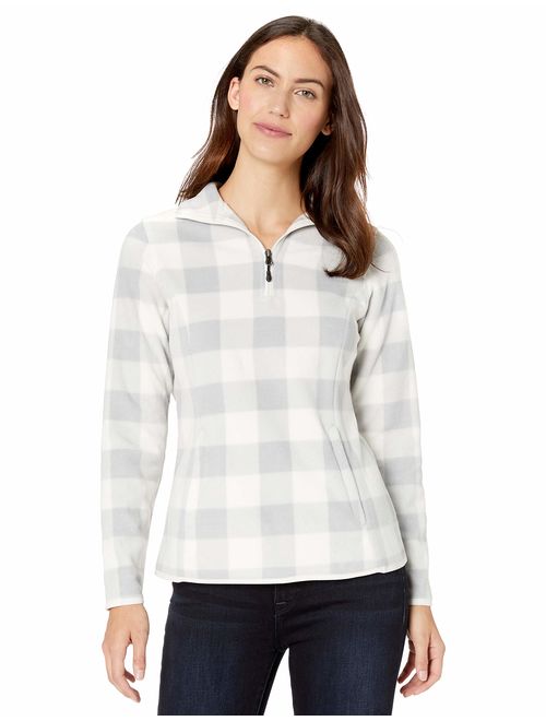 Amazon Essentials Women's Quarter-Zip Polar Fleece Pullover Jacket