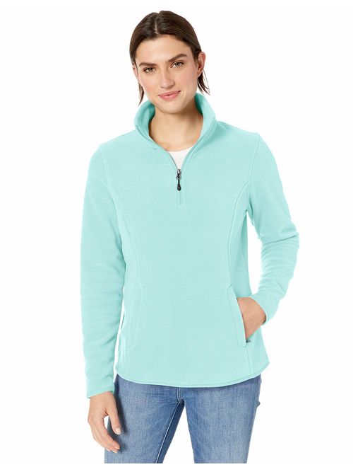 Amazon Essentials Women's Quarter-Zip Polar Fleece Pullover Jacket