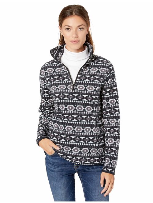 Amazon Essentials Women's Quarter-Zip Polar Fleece Pullover Jacket