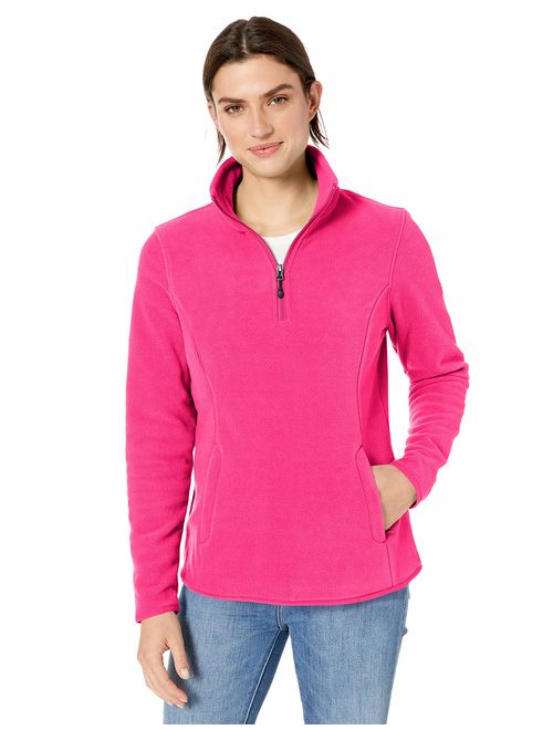 Amazon Essentials Women's Quarter-Zip Polar Fleece Pullover Jacket