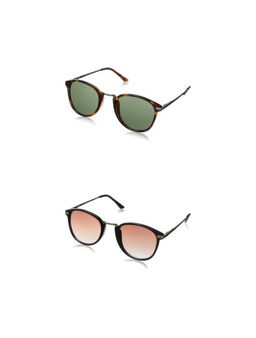 A.J. Morgan Castro Round Sunglasses