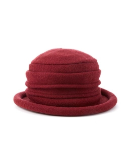 Women's Packable Boiled Wool Cloche