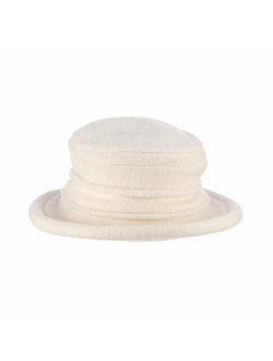 Women's Packable Boiled Wool Cloche