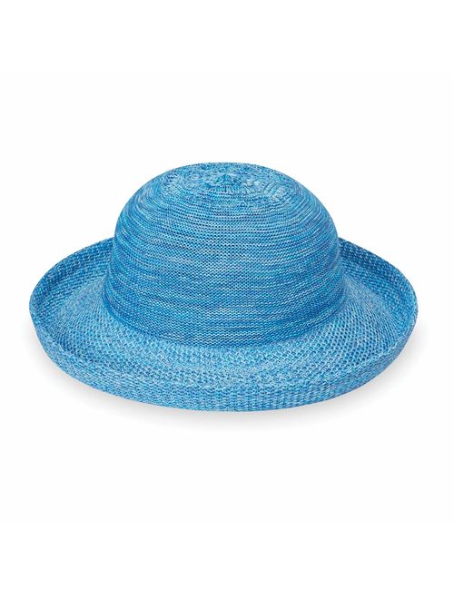 Wallaroo Hat Company Women's Petite Victoria Sun Hat - Ultra-Lightweight, Broad Brim, Petite Style, Designed in Australia