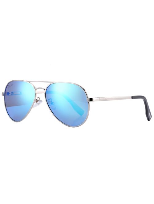 Pro Acme Small Polarized Aviator Sunglasses for Adult Small Face and Junior,52mm