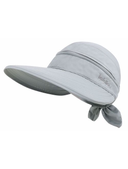 Simplicity Women's UPF 50+ UV Sun Protective Convertible Beach Visor Hat